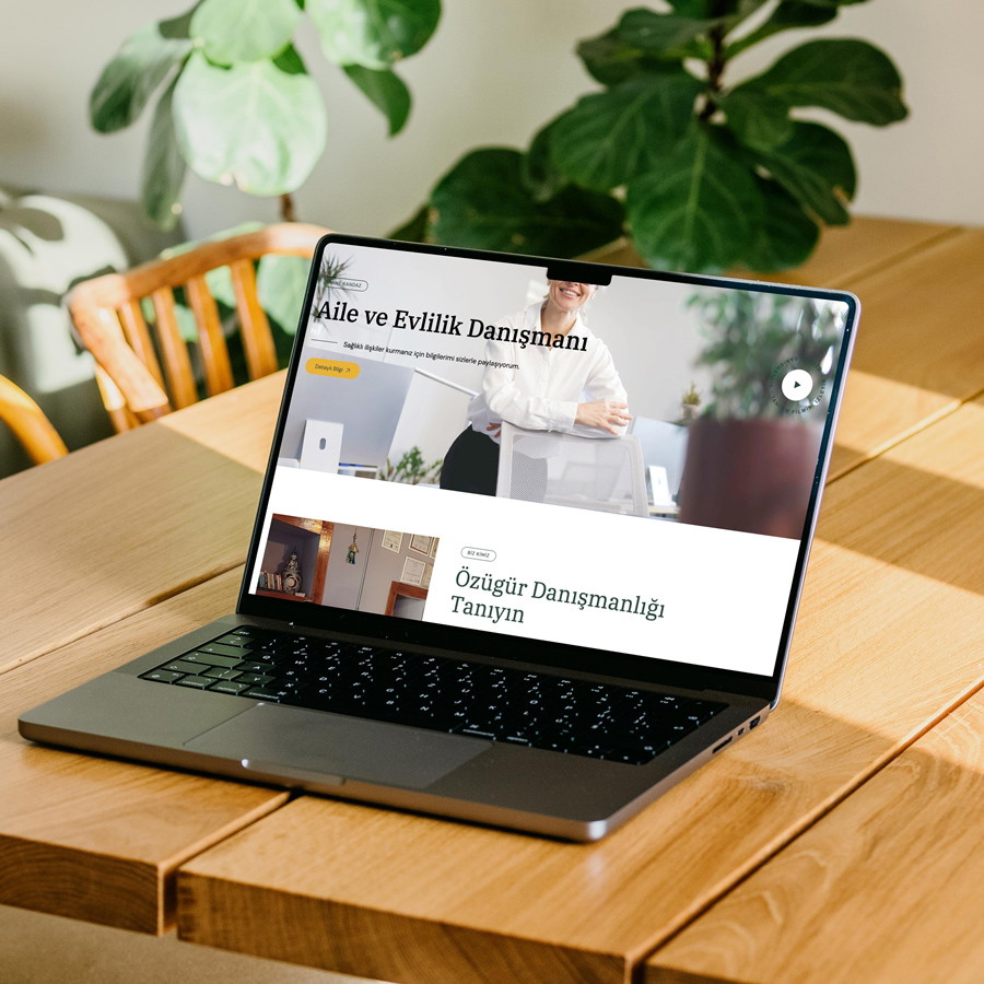 Özügür Danışmanlık kurumsal web projesi
