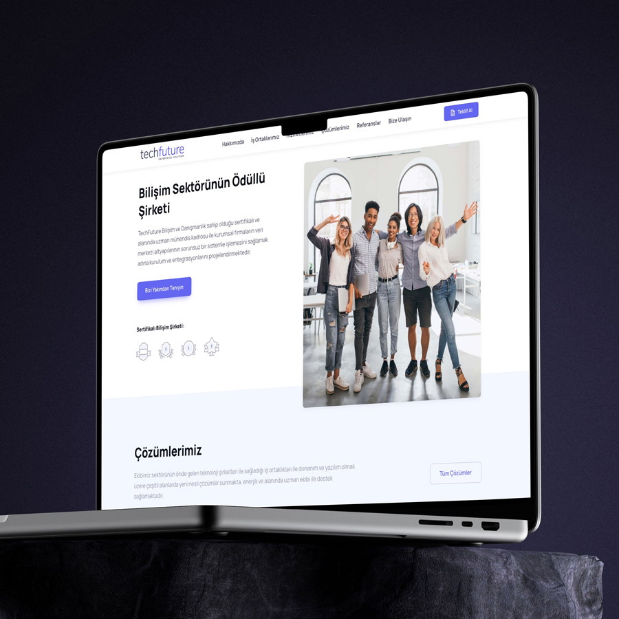 Tech Future web projesi