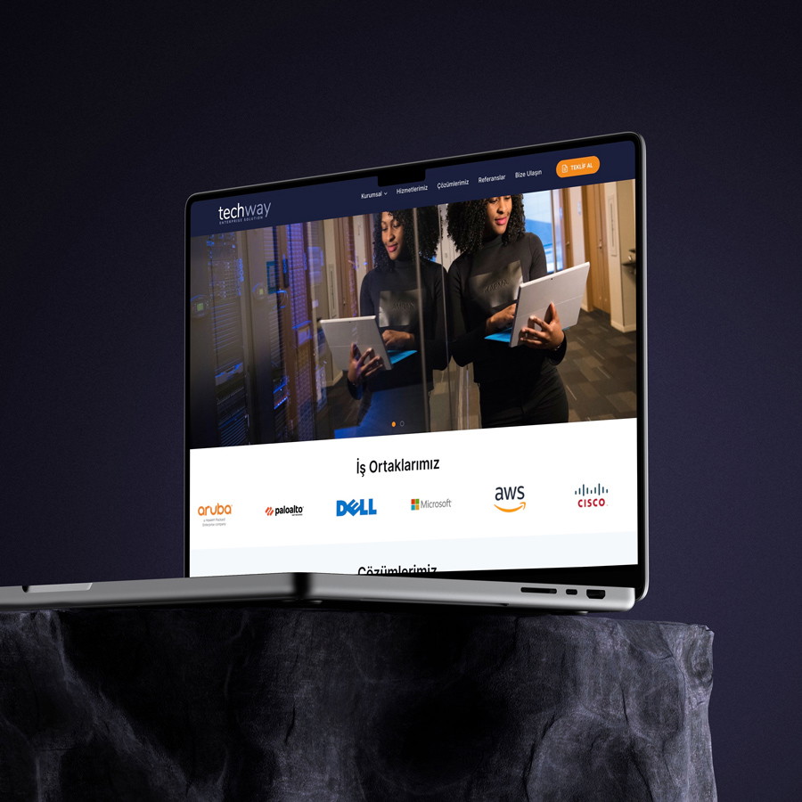 Techway kurumsal web projesi
